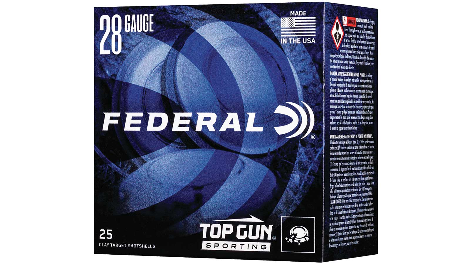 Federal Top Gun Sporting 28 GA #7.5 25-Rounds 2.75"