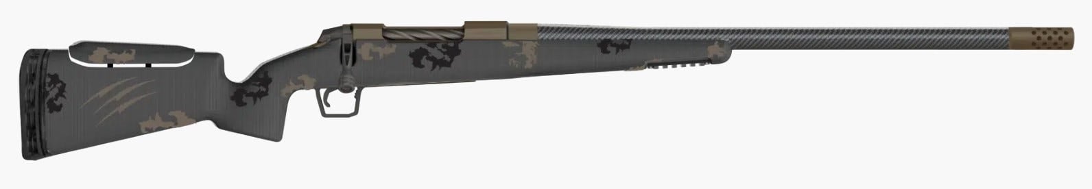 Fierce Firearms Carbon Rival FP Trophy Camo .28 Nosler 26" Barrel 3-Rounds