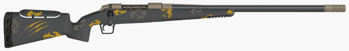 Fierce Firearms Carbon Rival FP Harvest Camo 7mm SAUM 22" Barrel 3-Rounds