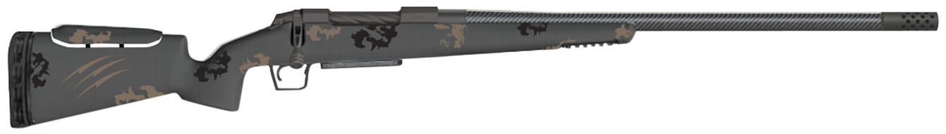 Fierce Firearms Carbon Rival XP Blackout Camo 7mm Rem Mag 24" Barrel 3-Rounds