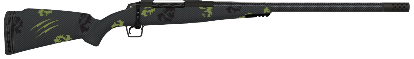 Fierce Firearms Carbon Rogue Forest Camouflage .308 Win 20" Barrel 4-Rounds