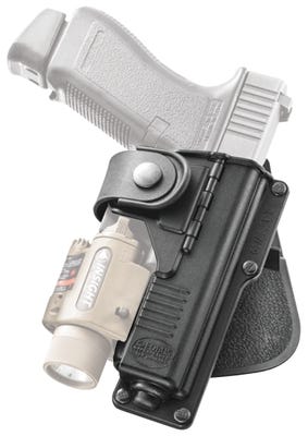 Fobus for Glock 17/22/31 w/Laser/Light Hinged Paddle