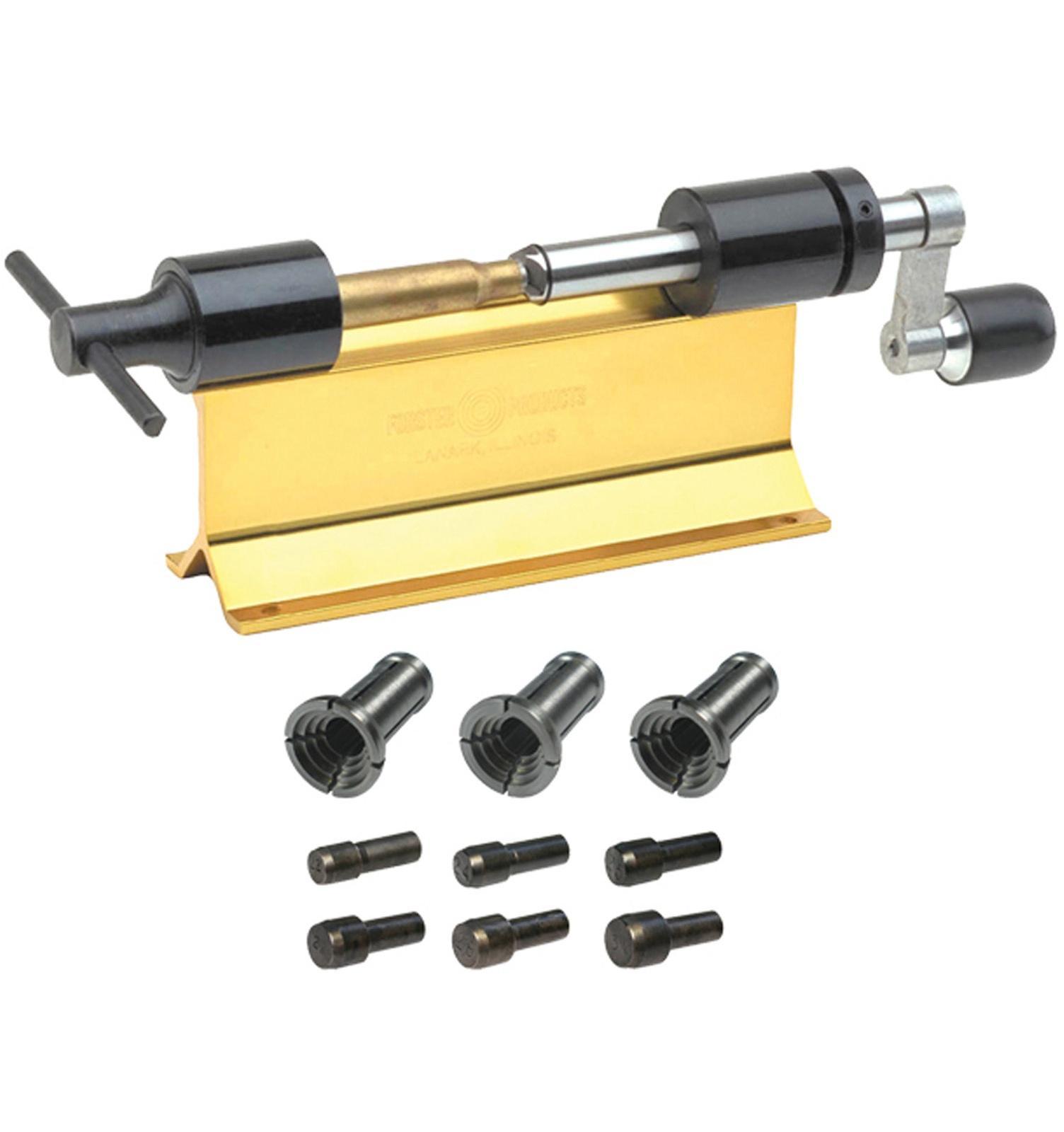 Forster Products Original Case Trimmer Kit with 6 Pilots / 3 Collets