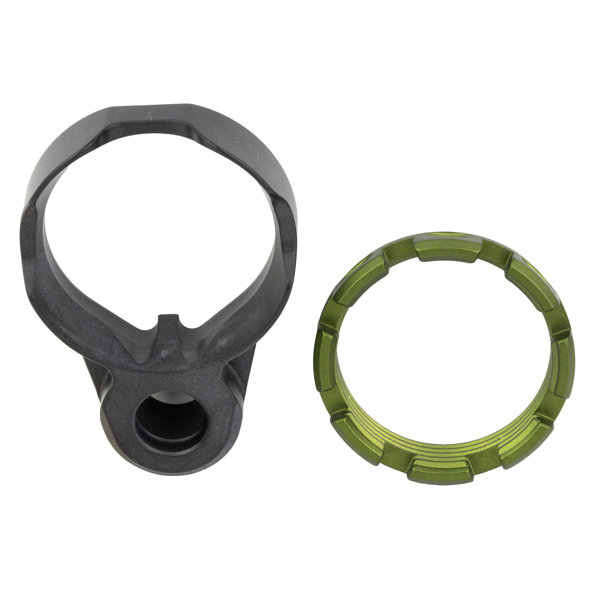 Fortis Manufacturing K1 Enhanced OD Green End Plate Castle Nut Combo