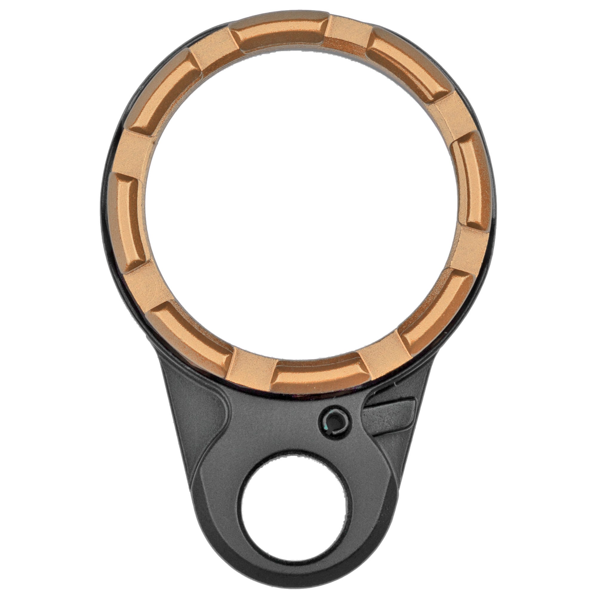 Fortis Manufacturing Light Weight K2 Castle Nut and End Plate Flat Dark Earth