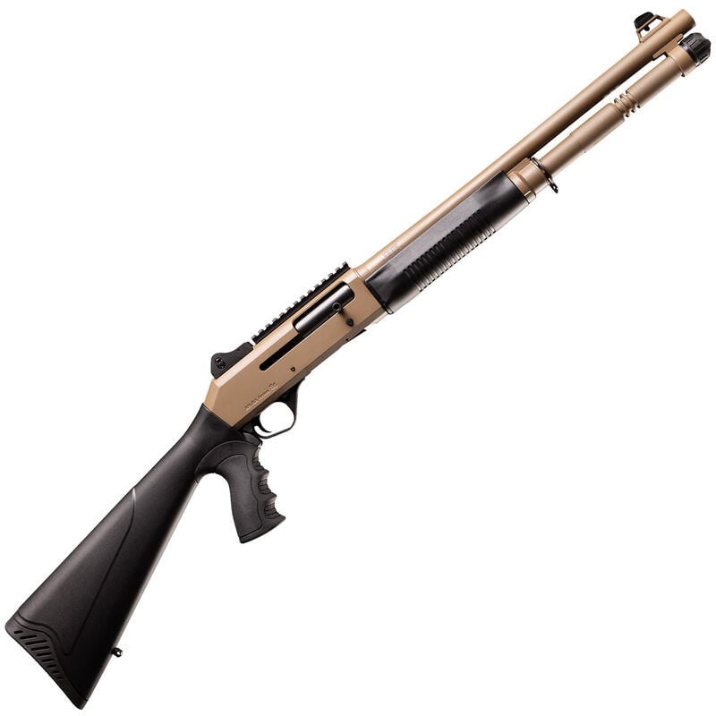 Four Peaks AKSA ARMS S4 FDE 12 Gauge 18.5" Barrel 5-Rounds 3" Chamber Semi Auto Shotgun