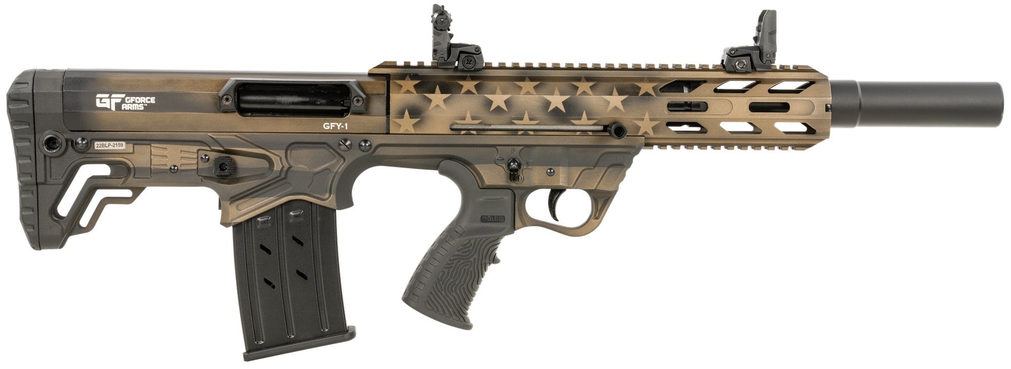 G-Force GFY-1 Bullpup Bronze Flag 12 GA 18.5" Barrel 5-Rounds