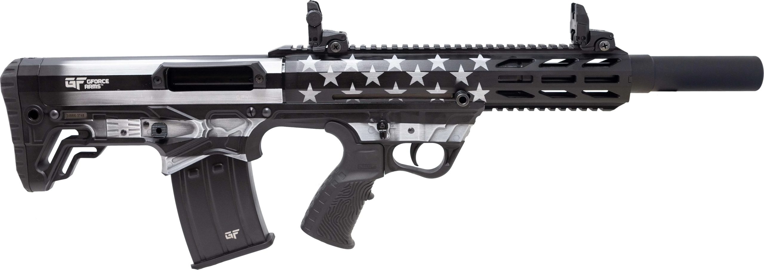 G-Force GFY-1 American Flag Grey 12 GA 18.5" Barrel 5-Rounds