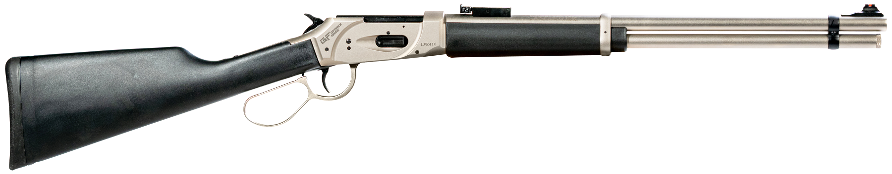 G-Force LVR410 Black / Stainless .410 GA 20" Barrel 7-Rounds Fixed Stock