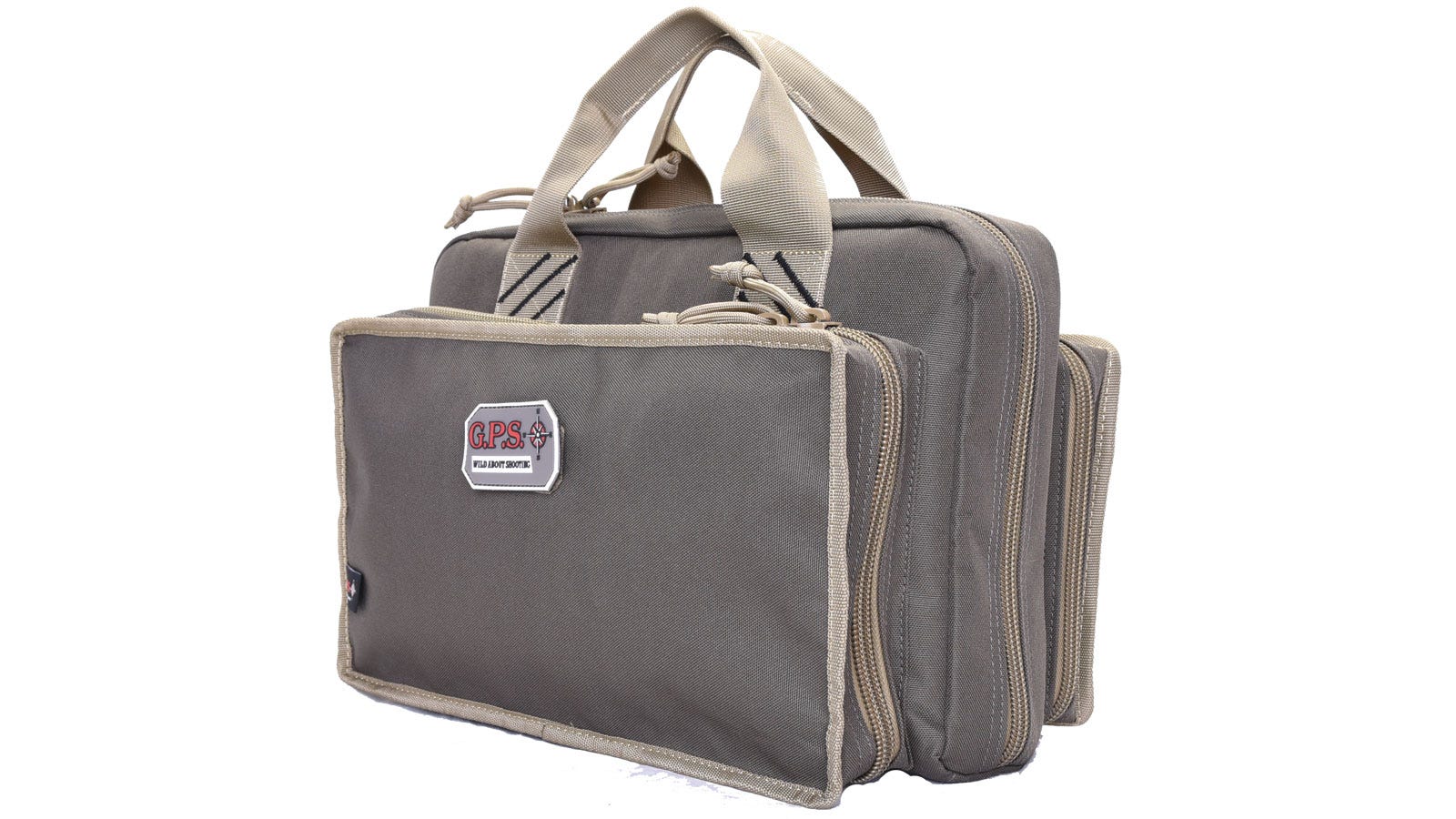 G-Outdoors Quad Pistol Range Bag Green/Khaki
