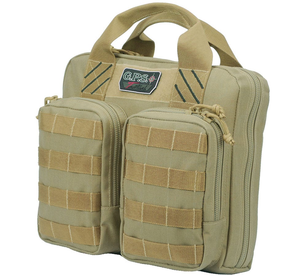 G-Outdoors TAC DOUBLE +2 PISTOL CS TAN