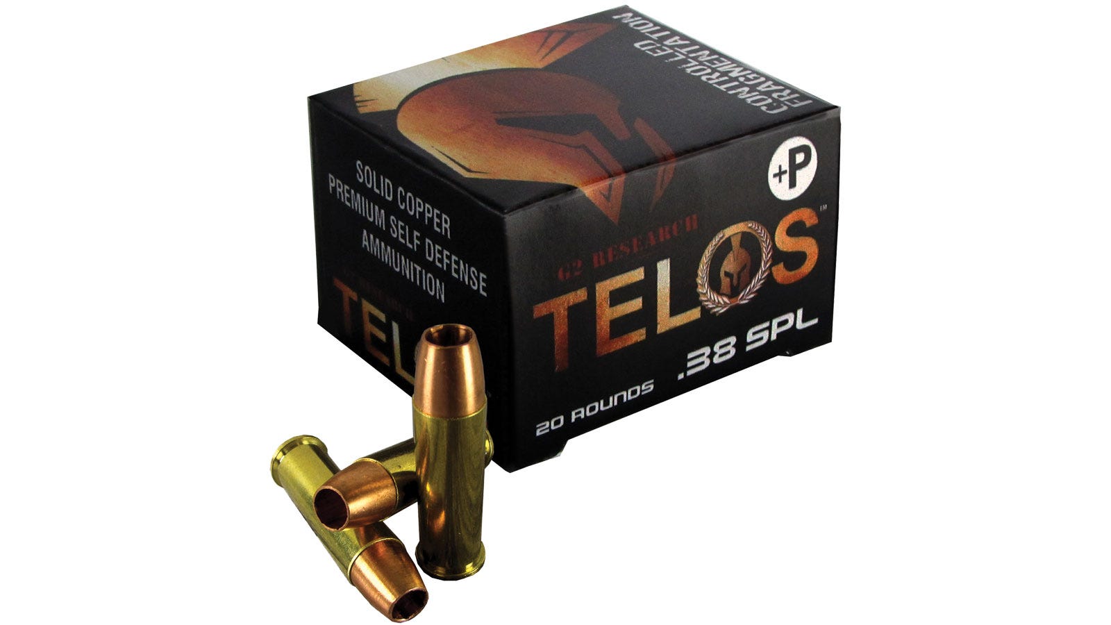 G2 Research Telos Brass .38 Special +P 105-Grain 20-Rounds CHP
