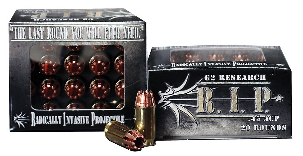 G2 Research RIP .45ACP 162GR HP 20Rds