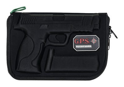 GPS Wild About Shooting Custom Molded Pistol Case / S&W M&P Black