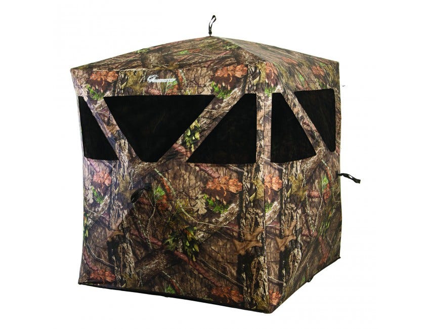 GSM Ameristep Care Taker Run & Gun Ground Blind Hub-Style Mossy Oak Break-Up Country