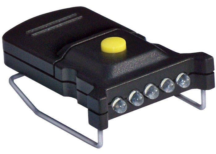 GSW Walker Products Micro Hat Clip Light White