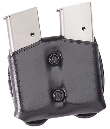 Galco CDM Cop Double Magazine Case for Single Stack .45 Mags Black