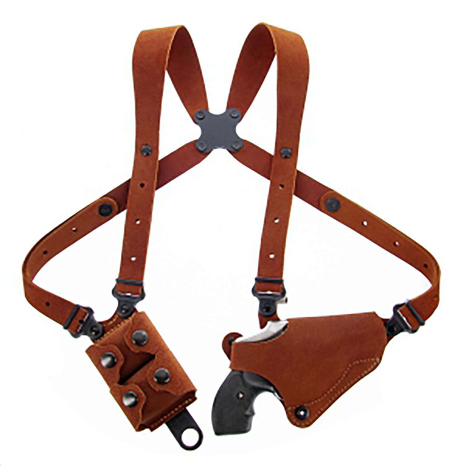 Galco Classic Lite 2.0 Shoulder Holster Brown for Smith & Wesson J-Frame 640 2.125"