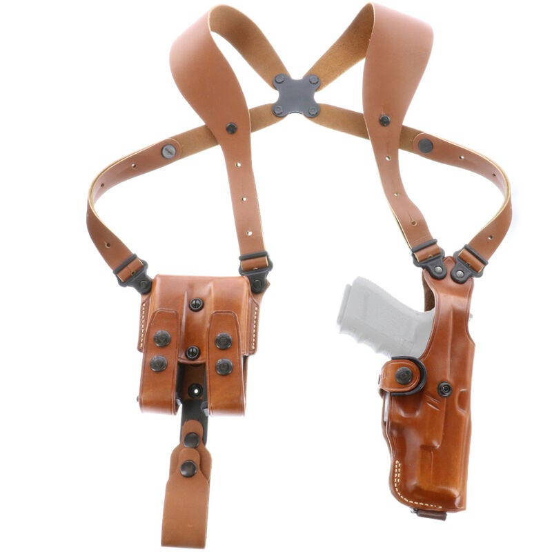 Galco VHS 4.0 Shoulder Holster Tan for 1911 4" / 5"
