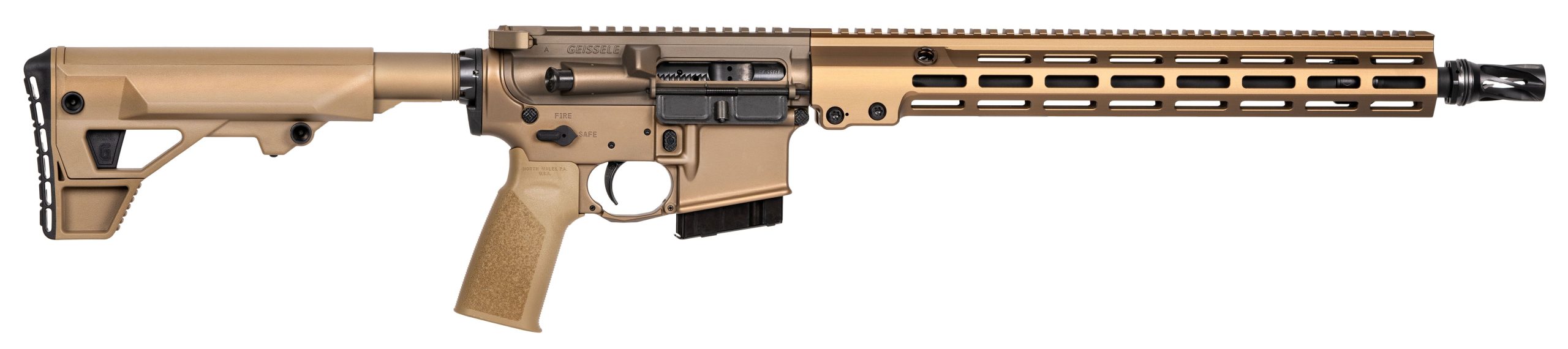 Geissele Automatics GFR Reece Bronze 6mm ARC 16" Barrel 8-Rounds