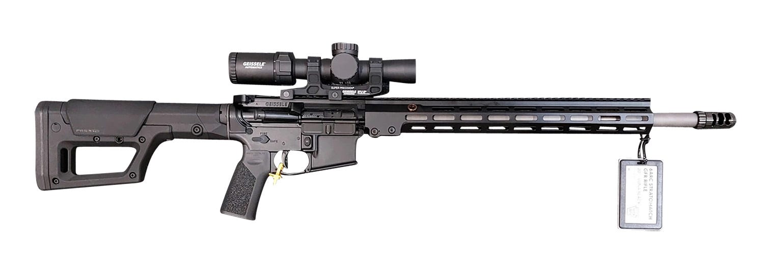 Geissele Automatics GFR Stratomatch 6mm ARC 20" Barrel 5-Rounds