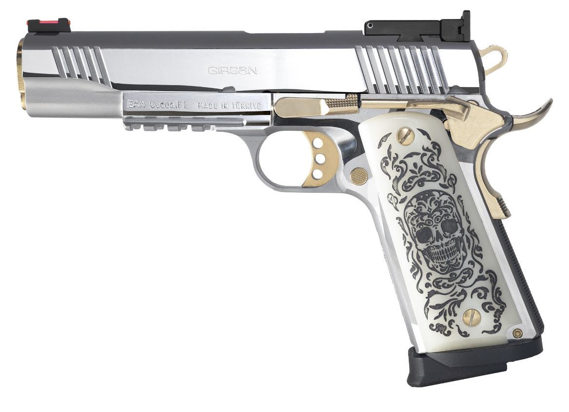 Girsan MC1911S Liberador Silver .38 Super 5" Barrel 10-Rounds