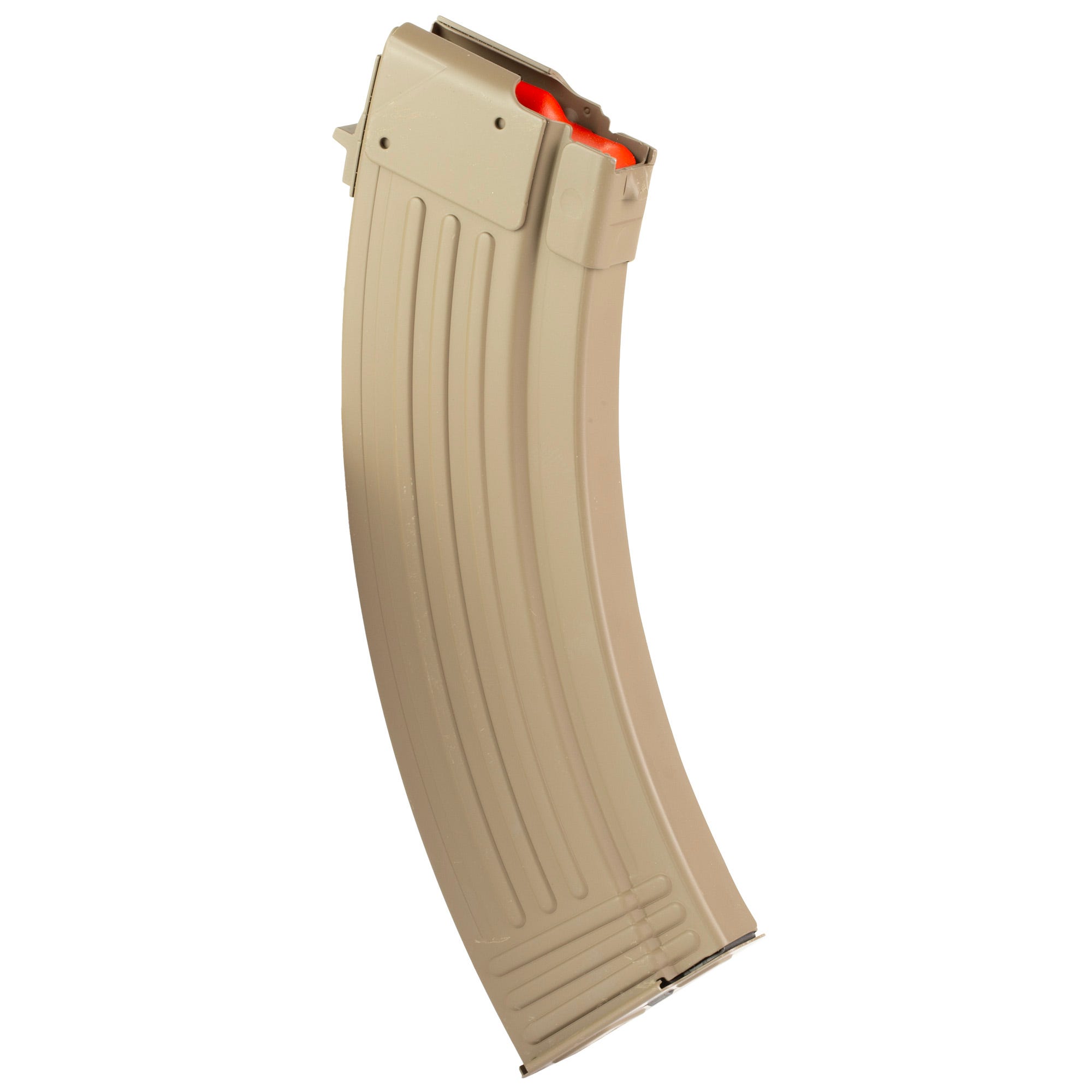 Global Ordnance AK-47 Magazine Flat Dark Earth 7.62 X 39 10-Rounds