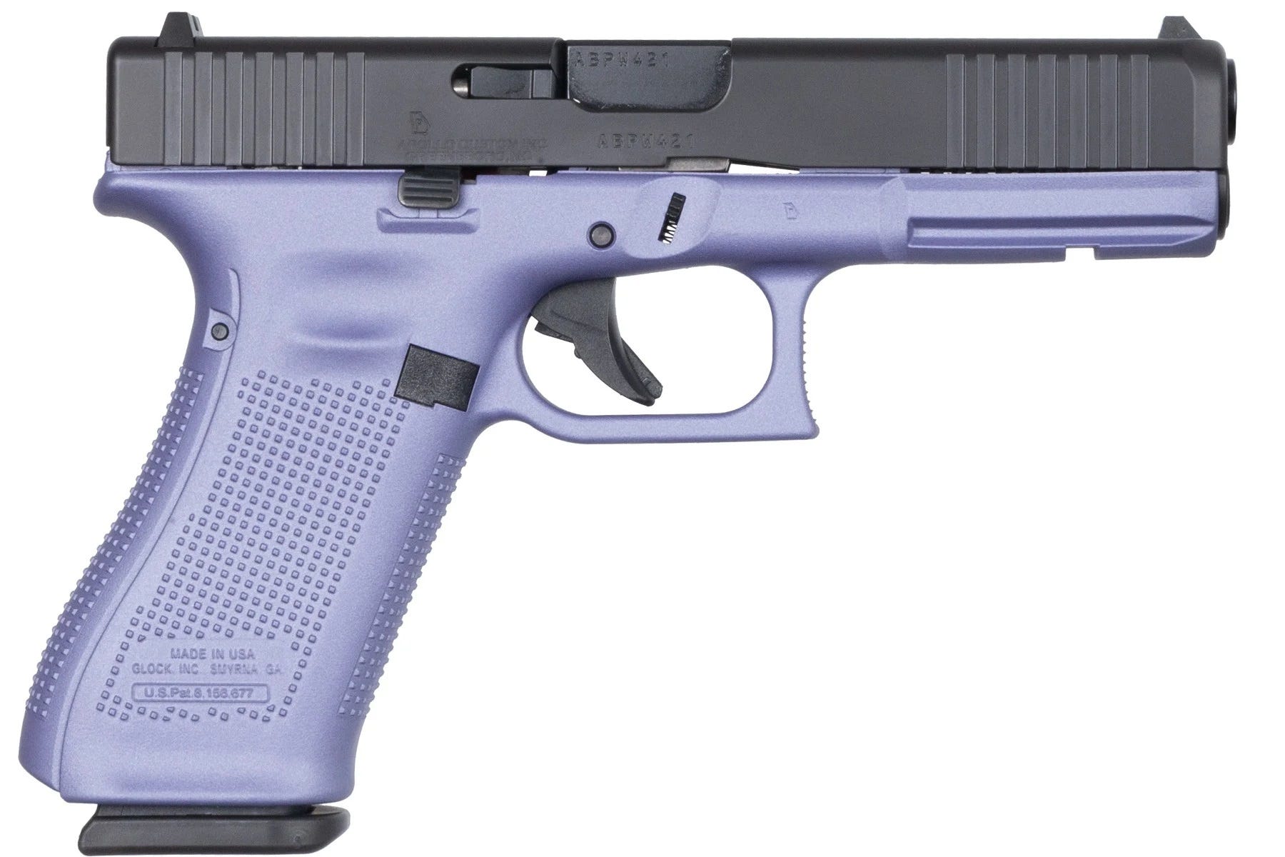 Glock 17 Gen5 Orchid/Black 9mm 4.49" Barrel 17-Rounds