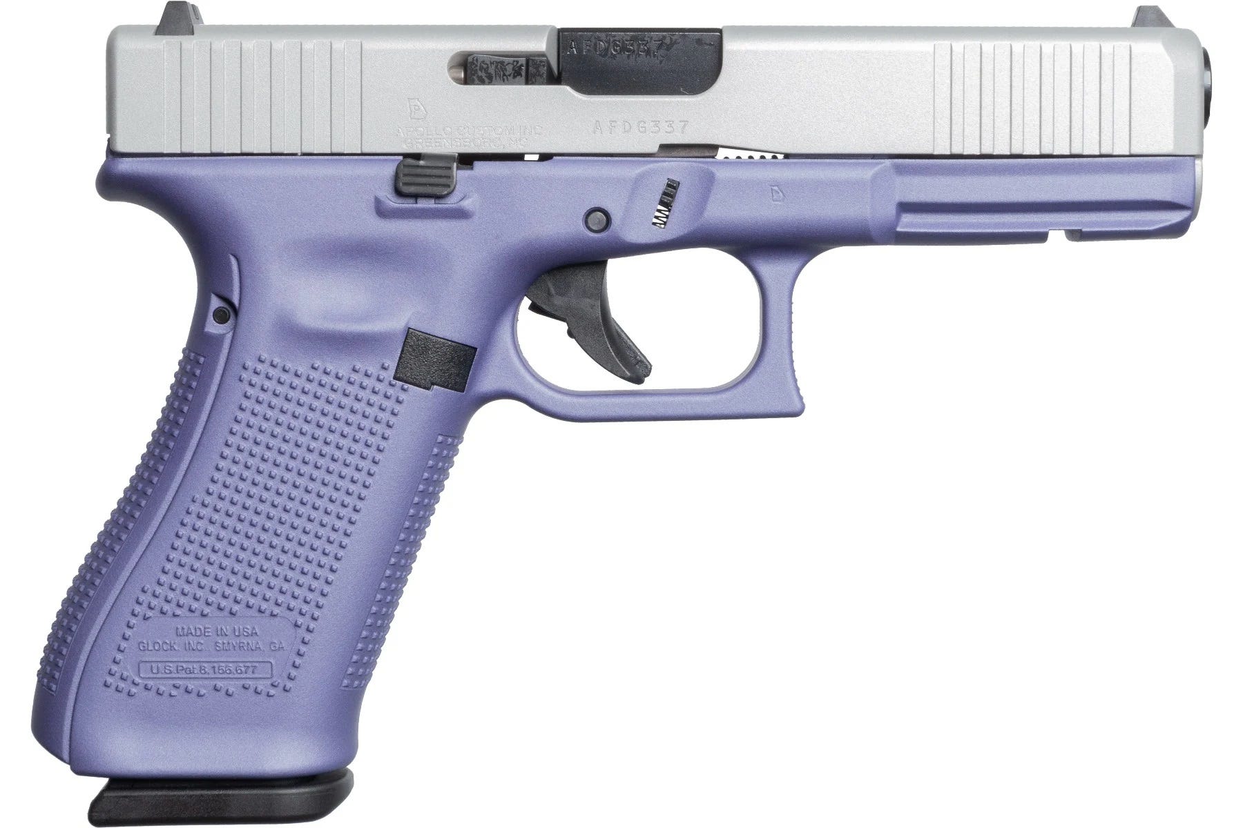 Glock 17 Gen5 Orchid/Aluminum 9mm 4.49" Barrel 17-Rounds