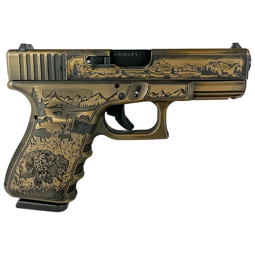 Glock 19 Gen 3 "Western" Bronze 9mm 4.02" Barrel 15-Rounds