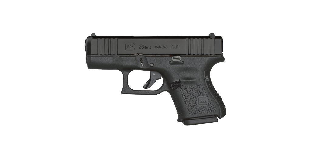 Glock 26 Gen5 MOS 9mm 3.43" Barrel 10-Rounds USA Rebuilt
