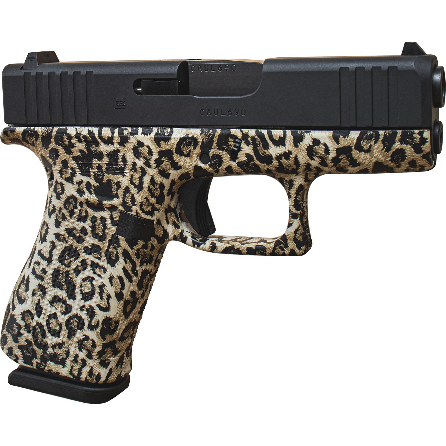 Glock 43X Leopard 9mm 3.4" Barrel 10-Rounds USA Made
