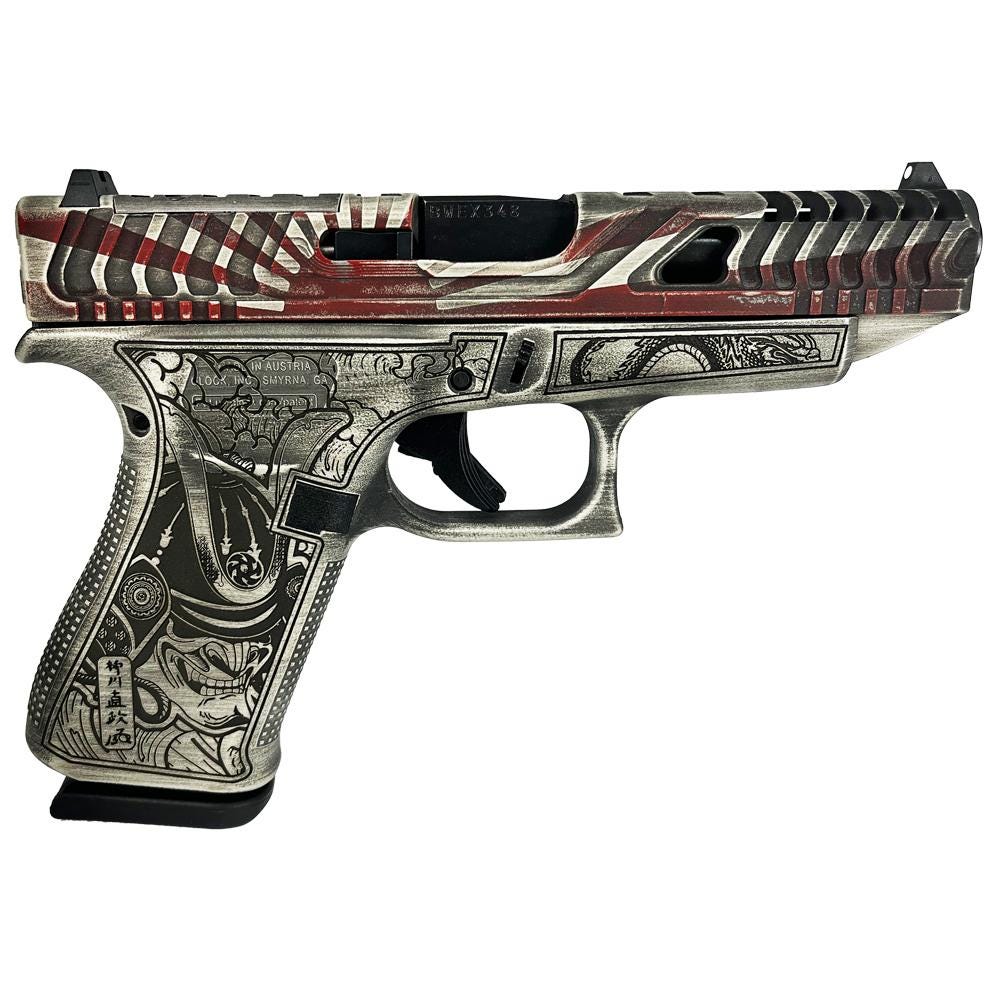 Glock 48 Custom "Rising Sun Bushido" 9mm 4.17" Barrel 10-Rounds