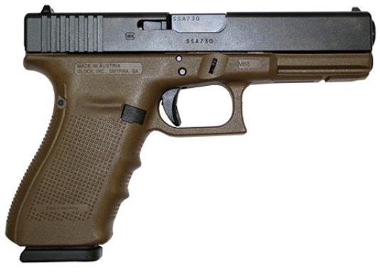 Glock 20 Gen 4 Flat Dark Earth 10mm 4.61-inch 10rd