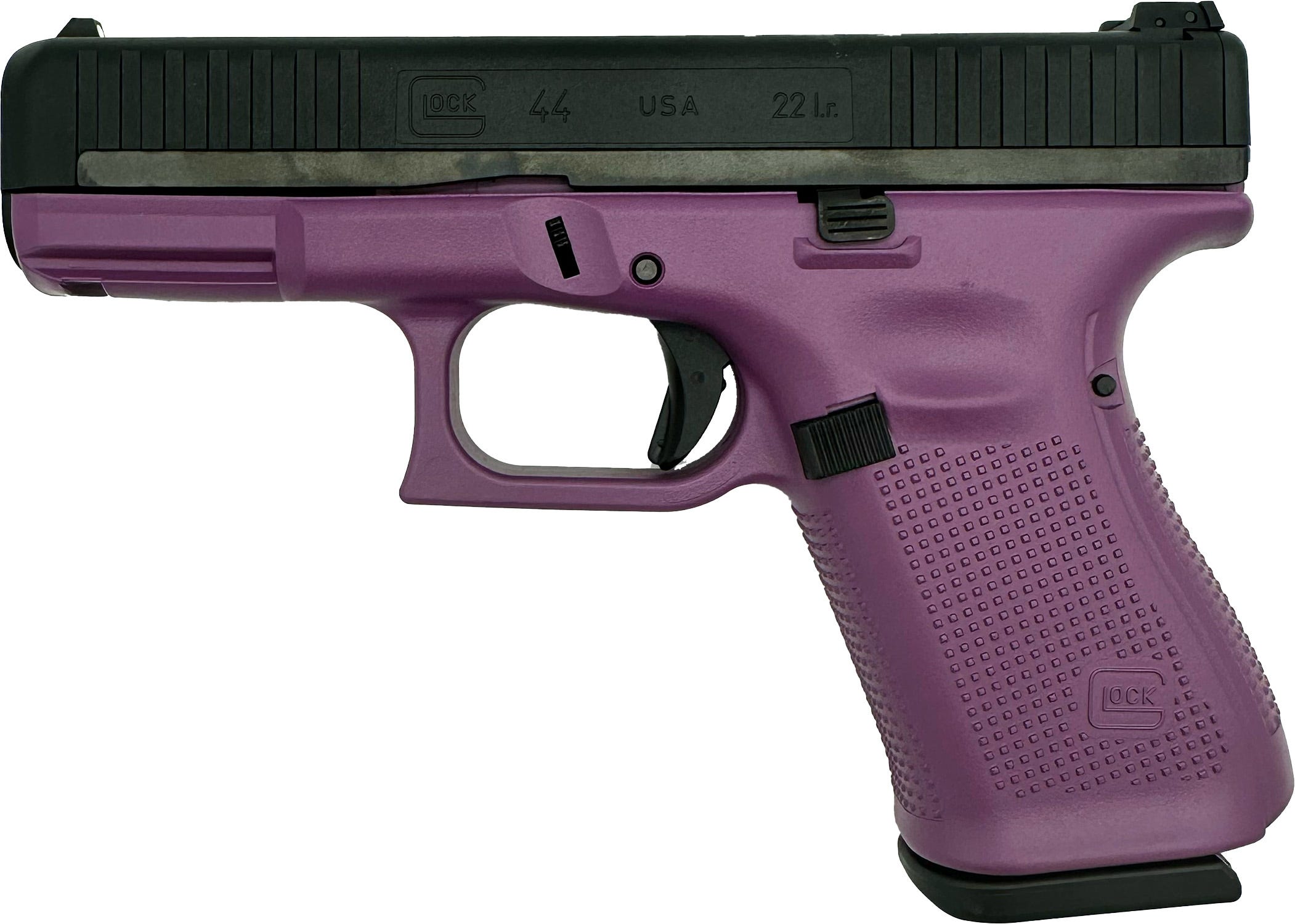 Glock 44 Purple / Black .22 LR 4.02" Barrel 10-Rounds LivenGood Exclusive