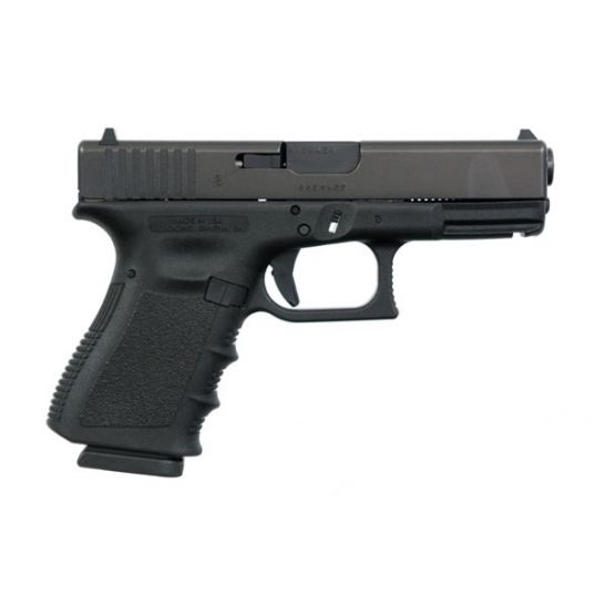 Glock 19 Gen3 Compact Pistol 9MM 4.02" Barrel 15 Rounds 2 Magazines