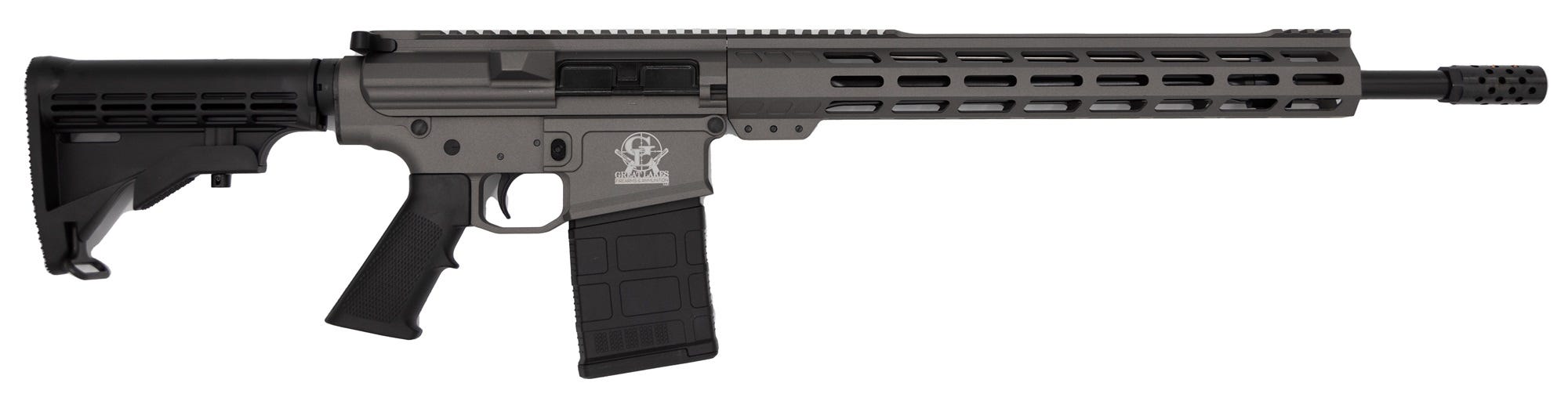Great Lakes Firearms and Ammunition AR-10 Tungsten .308 Win 18" Barrel 10-Rounds