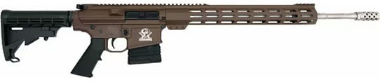 Great Lakes Firearms and Ammunition AR-10 Buck Brown / SS 6.5 Creedmoor 20" Barrel 10-Rounds