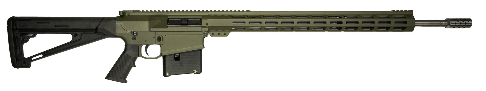 Great Lakes Firearms and Ammunition AR-10 OD Green .300 Win 24" Barrel 5-Rounds