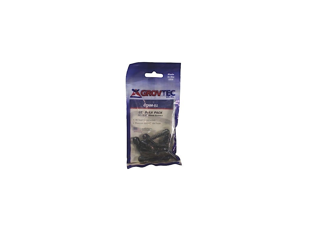 GrovTec USA GTHM60 1/2IN Wood Screws 12