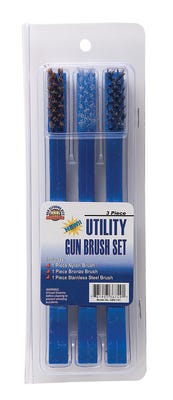 Gunmaster by DAC Three Piece Utility Brush Set (Bronze)