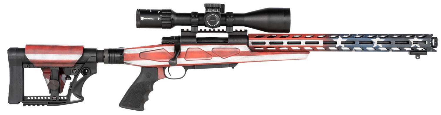 Howa Australian Precision Chassis Gen 2 American Flag .308 Win 16.25" Barrel 10-Rounds Nikko Stirling Diamond Scope