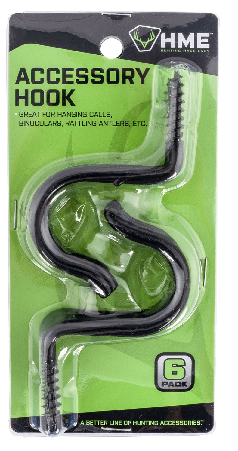 HME Products Single Accessory Hook Brown
