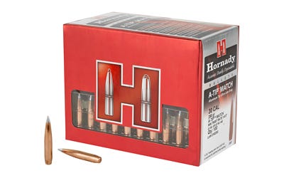 Hornady 30 Caliber .308" 250 gr A-TIP Match Bullet 100 Rounds