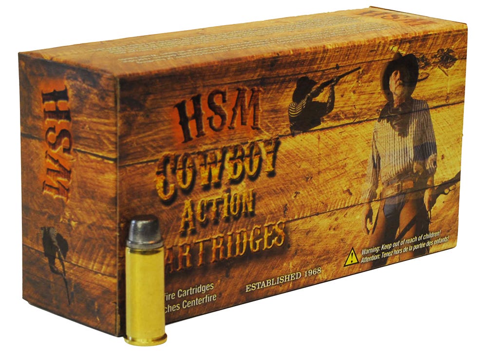 HSM/Hunting Shack Cowboy Action Brass .38 SPL 158 Gr 50-Rounds Round Nose Flat Point