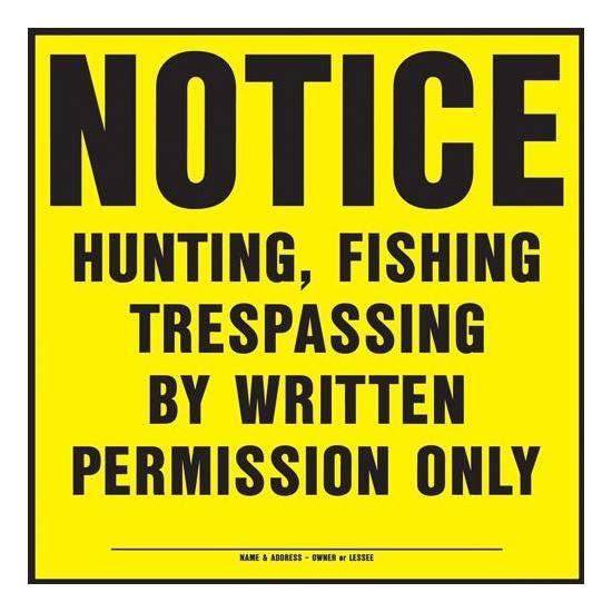 HY-KO Products Property Notice 20pk