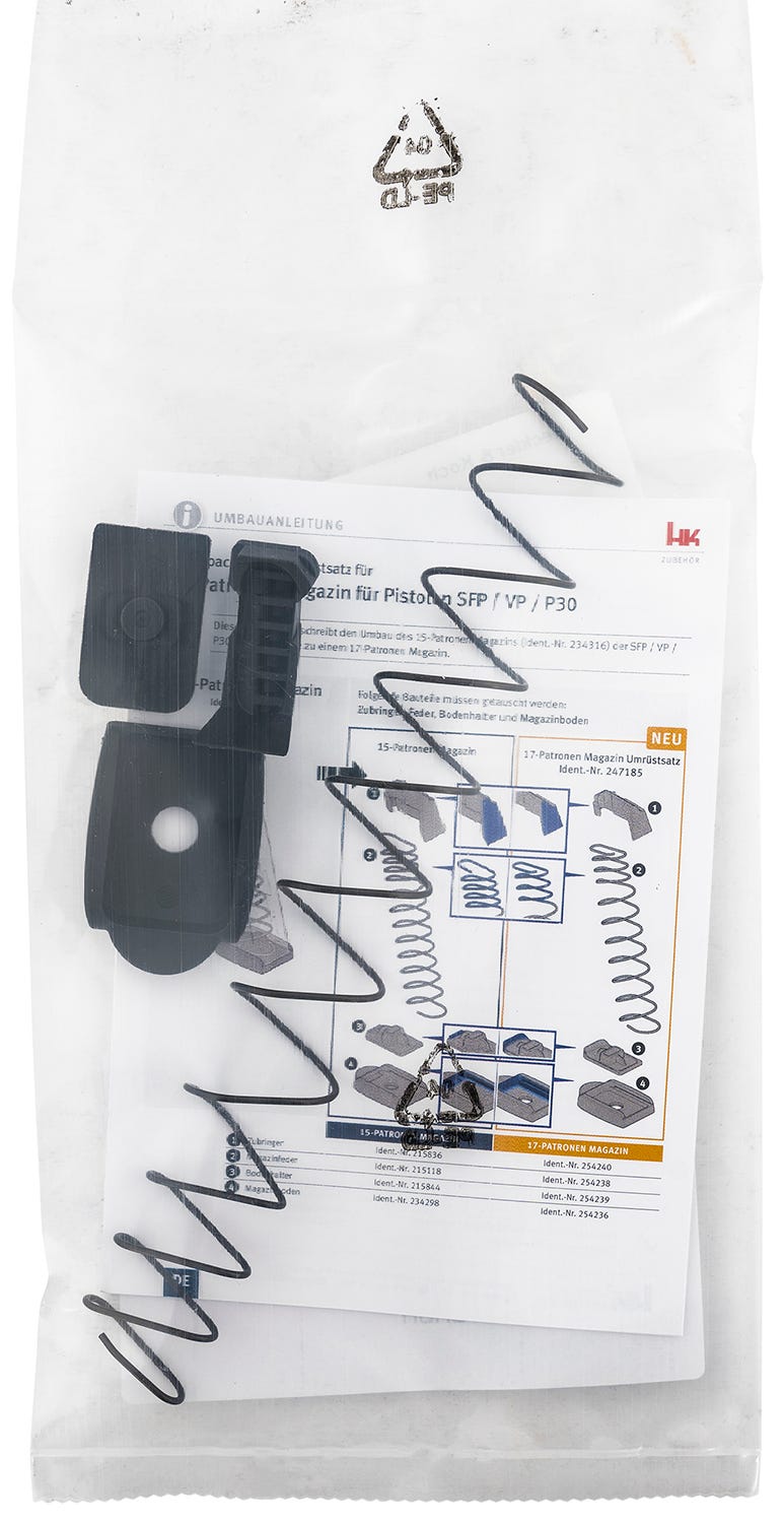Heckler and Koch Magazine Conversion Kit 9mm 2-Rounds for VP9