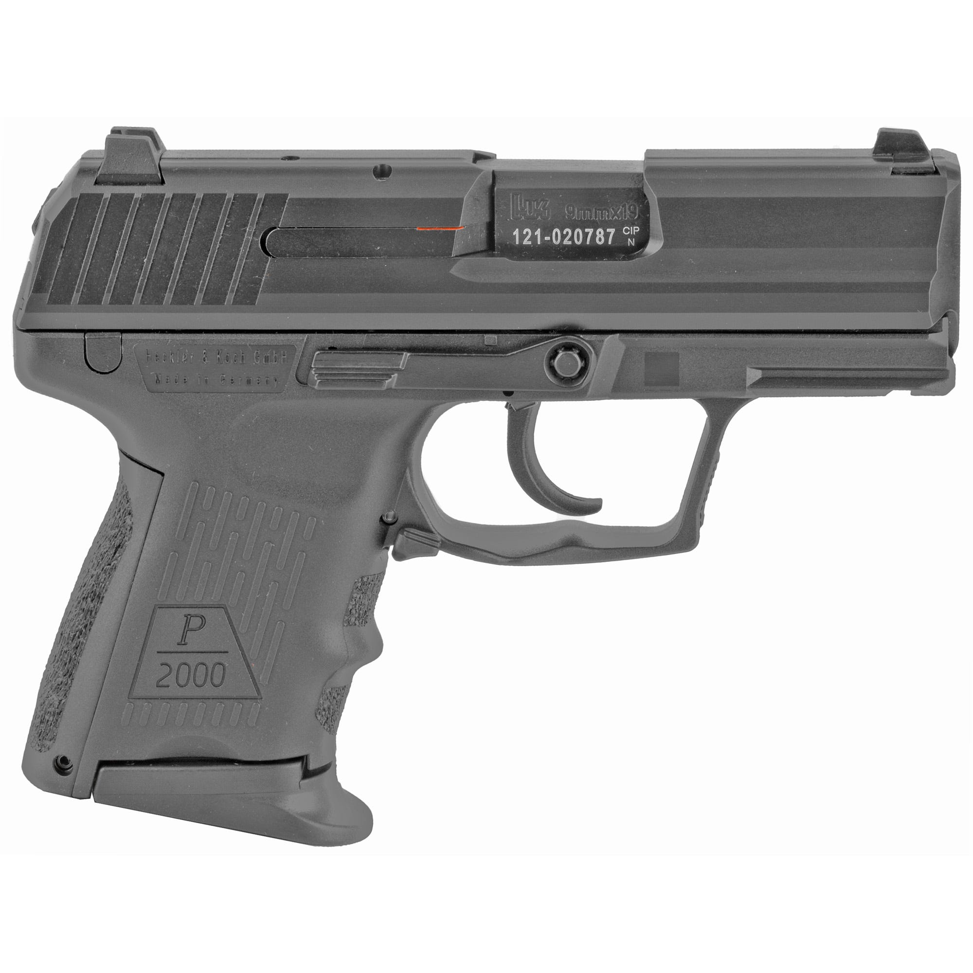 Heckler and Koch P2000 SK V2 LEM 9mm 3.2" Barrel 10-Rounds with Two Magazines