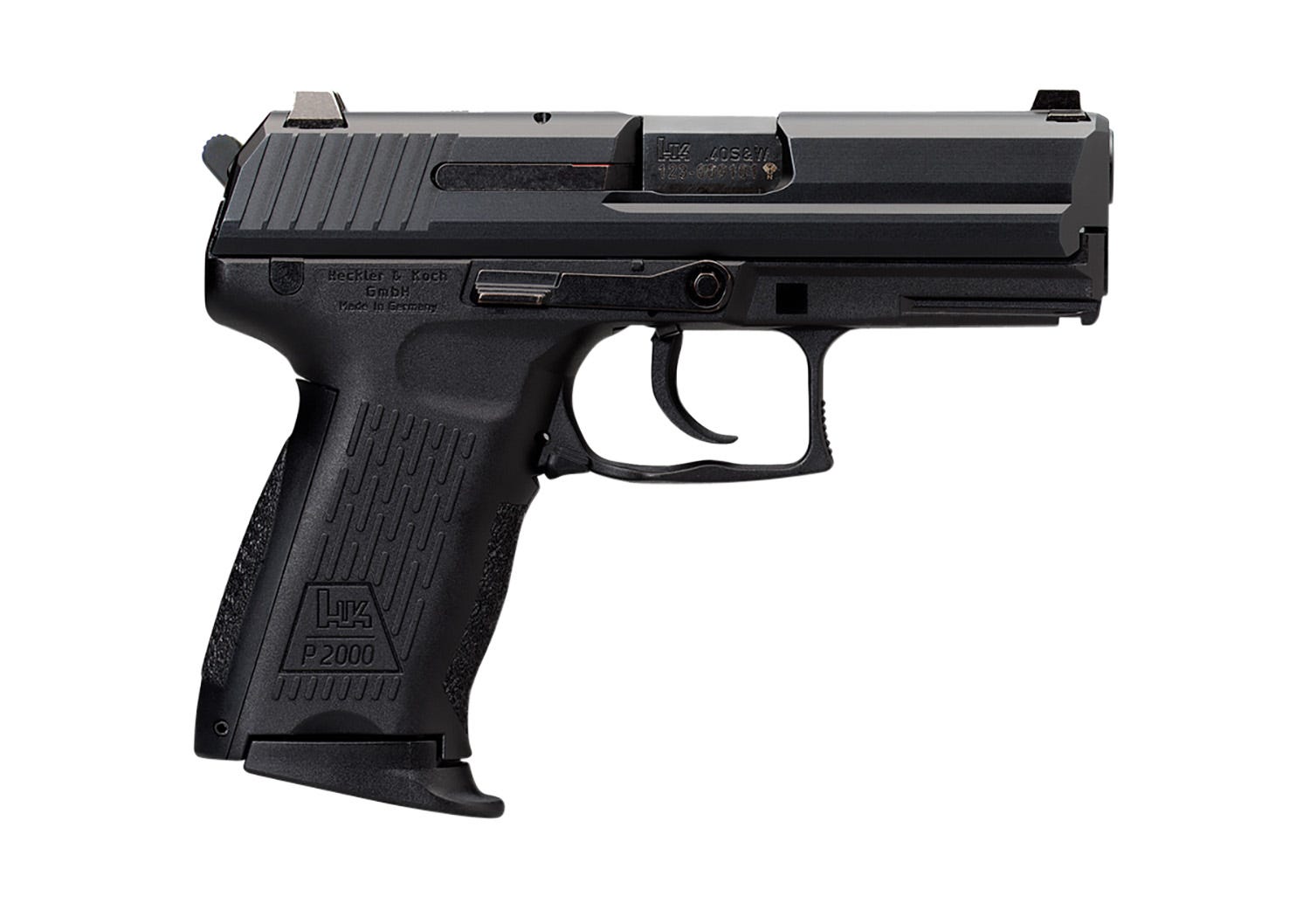Heckler and Koch P2000 V2 LEM 9mm 3.66" Barrel 10-Rounds Night Sights
