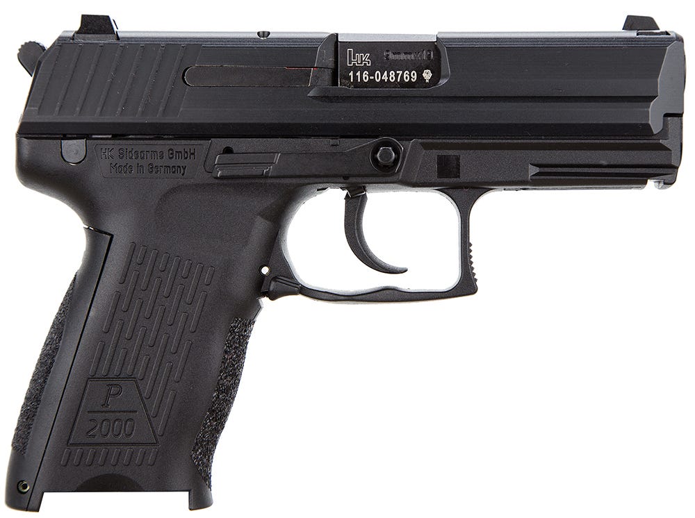 Heckler and Koch P2000 V3 9mm 3.66" Barrel 13-Rounds